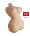CRAZY BULL - DIANA TORSE FÉMININ RÉALISTE VAGIN ET ANAL 5 KG