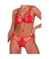 PASSION - ENSEMBLE SOUTIEN-GORGE + STRING ANUVERA FIRE BRICK L/XL
