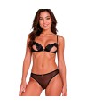 PASSION - ENSEMBLE SOUTIEN-GORGE + CULOTTE INTIMARI NOIR L/XL