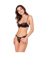 PASSION - ENSEMBLE SOUTIEN-GORGE + STRING TIVOLEA NOIR L/XL