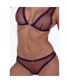 PASSION - ENSEMBLE SOUTIEN-GORGE + STRING BELISSANA VIOLET S/M