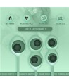 INTENSE - KIT DE BOULES DE KEGEL CHARLI VERT CLAIR