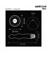 ADDICTED TOYS - NETTOYEUR ANAL AVEC ADAPTATEUR UNIVERSEL MODÈLE 3