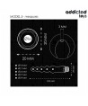ADDICTED TOYS - NETTOYEUR ANAL AVEC ADAPTATEUR UNIVERSEL MODÈLE 5