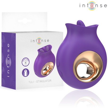 INTENSE - TULI STIMULATEUR CLITORIS 9 VIBRATIONS 9 OSCILLATIONS VIOLET INTENSE - TULI STIMULATEUR CLITORIS 9 VIBRATIONS 9 OSCILLATIONS VIOLET
