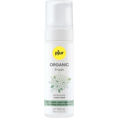 PJUR - MOUSSE RAFRAÎCHISSANTE BIOLOGIQUE VEGAN SANS RINÇAGE 150 ML PJUR - MOUSSE RAFRAÎCHISSANTE BIOLOGIQUE VEGAN SANS RINÇAGE 150 ML
