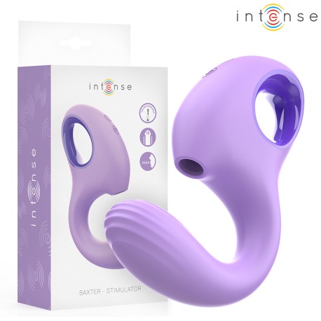 INTENSE - BAXTER VIBRATEUR STIMULATEUR VIOLET