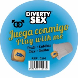 DIABLO PICANTE - DÉ DUR DORÉ AVEC POSITIONS HOMMES ET CUBE