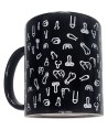 DIABLO PICANTE - TASSE À PÉNIS NOIR 370 ML