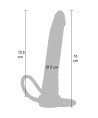 GET REAL - PÉNÉTRATEUR ANAL EN SILICONE DOUBLE TROUBLE 16 CM