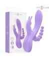 INTENSE - MIKO TRIPLE VIBRATEUR LAPIN STIMULATEUR ANAL 7 VIBRATIONS VIOLET