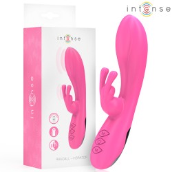 INTENSE - RANDALL VIBRATEUR RABBIT 10 VIBRATIONS ROSE