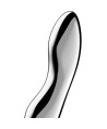 SATISFYER - COSMIC CREST 2 GODEMICHET DOUBLE EN ACIER INOXYDABLE