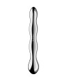 SATISFYER - COSMIC CREST 2 GODEMICHET DOUBLE EN ACIER INOXYDABLE