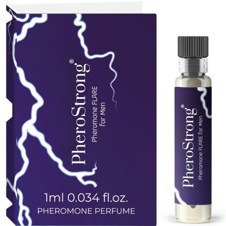 PHEROSTRONG - PARFUM AUX PHÉROMONES FLARE POUR HOMME 1 ML