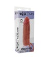 GET REAL - MANCHON PÉNIS EN SILICONE HYDRATANT CARAMEL 16 CM