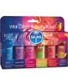 KIT DE LUBRIFIANTS VITAL FRUITY POUR LA PEAU - 6 x 12 ML