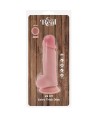 GET REAL - PÉNIS RÉALISTE DE LUXE AVEC TESTICULES EXTRA ÉPAIS DE 23 CM