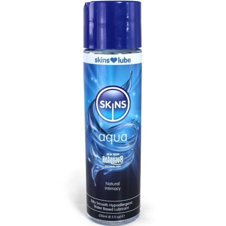 SKINS - AQUA LUBRIFIANT À BASE D'EAU 250 ML