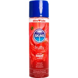 SKINS - LUBRIFIANT FRUITÉ À BASE D'EAU FRAISE 130 ML