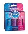 KIT DE LUBRIFIANTS VITAL POUR LA PEAU - AQUA, SUPERSLIDE ET EXCITE (3 x 12 ml)