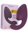 WOMANIZER - DUO NEXT STIMULATEUR CLITORIAL ET DE POINT G DOUBLE VIOLET FONCÉ