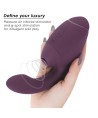 WOMANIZER - DUO NEXT STIMULATEUR CLITORIAL ET DE POINT G DOUBLE VIOLET FONCÉ