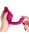 WOMANIZER - VIBRATEUR STIMULATEUR BLEND RABBIT ROSE VIBRANT