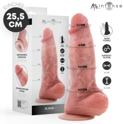 MR INTENSE - GODEMICHET EN SILICONE SPENCER GRAND PÉNIS 25,5 CM -Ø- 6,2 CM