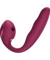 FUN FACTORY - ALLEGRO VIBRATEUR À DOUBLE IMPULSION D'AIR INSERABLE ROUGE VIN