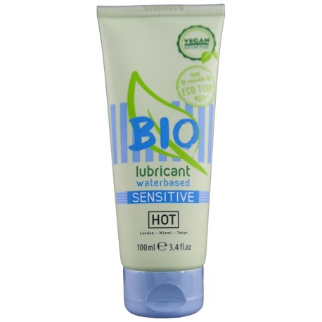HOT - BIO LUBRIFIANT À BASE D'EAU SENSITIV 100 ML
