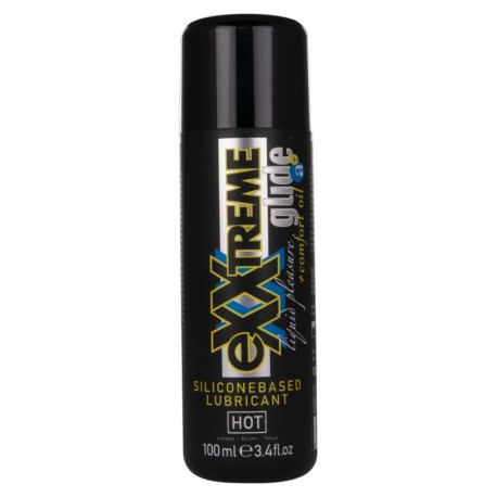 HOT - EXXTREME GLIDE LUBRIFIANT À BASE DE SILICONE + HUILE DE CONFORT A+ 100 ML