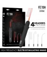 FETISH SUBMISSIVE - VIBRADOR WAND ELECTROESTIMULACIÓN ALTA FRECUENCIA