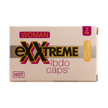 HOT - CAPSULES POUR LIBIDO EXTRÊME FEMME 2 UNITÉS