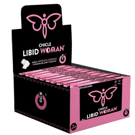 WUG SEX SENSE - AUGMENTATEUR DE LIBIDO FÉMININE PRÉSENTOIR 12 X 8 UNITÉS