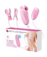 PRETTY LOVE - IMONIE ENSEMBLE MULTIFONCTIONNEL 3 EN 1 AVEC VENTOUSE, TÉTONS ET CLITORIS