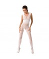 PASSION WOMAN BS052 BODYSTOCKING ROJO TALLA UNICA