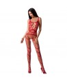 PASSION WOMAN BS058 BODYSTOCKING NEGRO TALLA UNICA