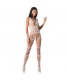 PASSION WOMAN BS058 BODYSTOCKING NEGRO TALLA UNICA