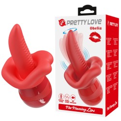 PRETTY LOVE - OBELIA VIBRATEUR À LANGUE AVEC MOUVEMENT ORBITAL
