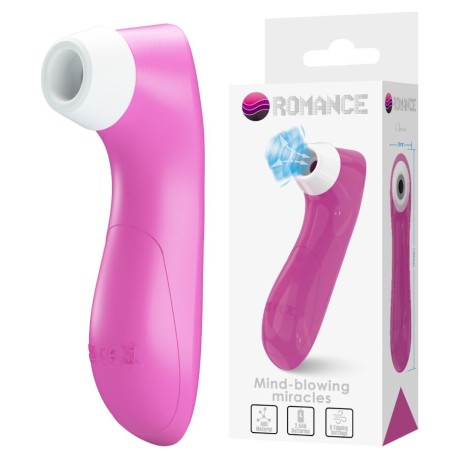 ROMANCE - APPAREIL DE SUCCION CLITORIALE AVEC TECHNOLOGIE DE PULSATION ROSE