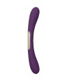 LELO - BOOMERANG VIBRATEUR À DOUBLE EXTRÉMITÉ VIOLET