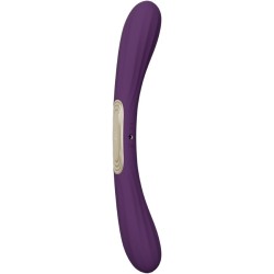 LELO - BOOMERANG VIBRATEUR À DOUBLE EXTRÉMITÉ VIOLET