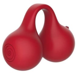 SNAIL VIBE - TWINN VIBRATEUR À DOIGTS CERISE