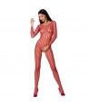 PASSION WOMAN BS068 BODYSTOCKING NEGRO TALLA UNICA