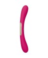 LELO - BOOMERANG VIBRATEUR À DOUBLE EXTRÉMITÉ CERISE