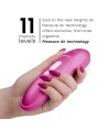 WOMANIZER - STIMULATEUR CLITORIAL VIBRANT PRO ROSE