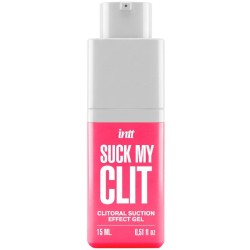 INTT - SUCK MY CLIT GEL EFFET SUCCION FRAISE SAUVAGE 15 ML