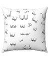 DIABLO PICANTE - COUSSIN DE SEINS 30 X 30 BLANC