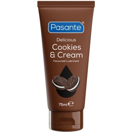 PASANTE - LUBRIFIANT À BASE D'EAU, GOÛT COOKIES CRÈME 75 ML